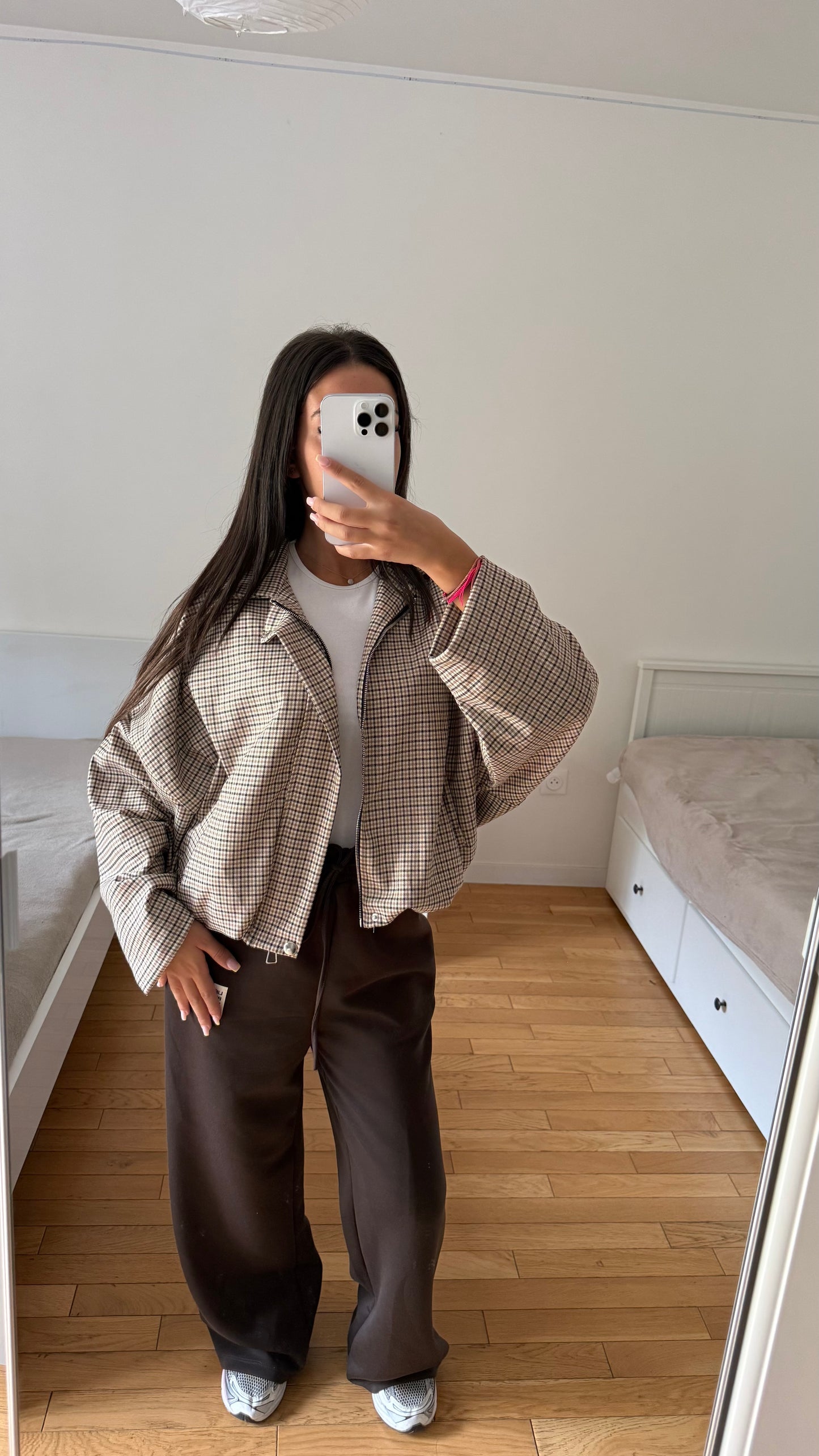 Veste carreaux