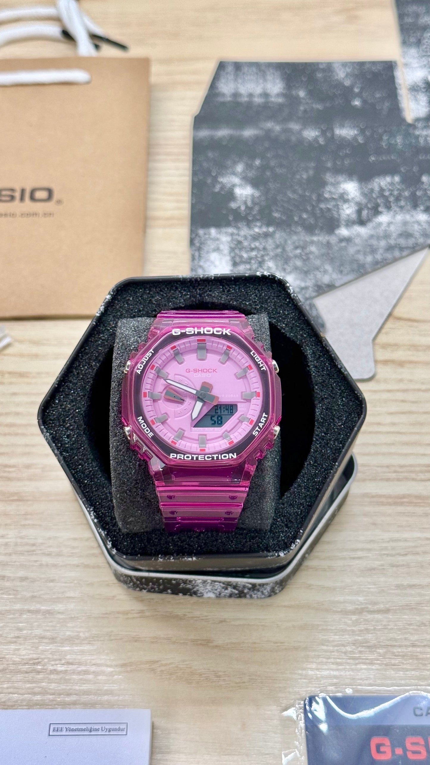 G shock rose