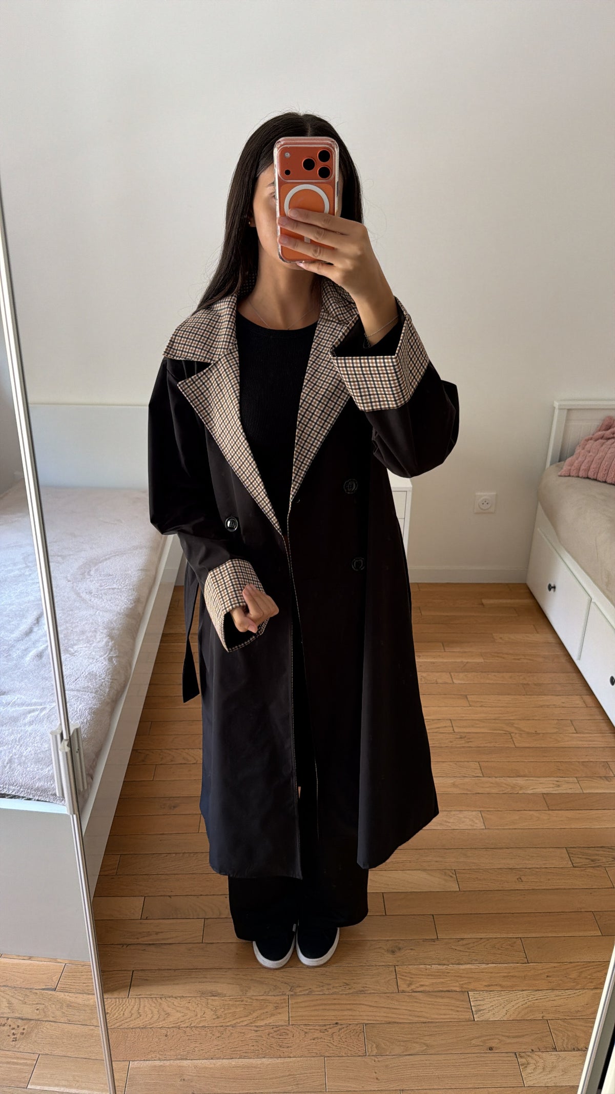 Trench Lana noir