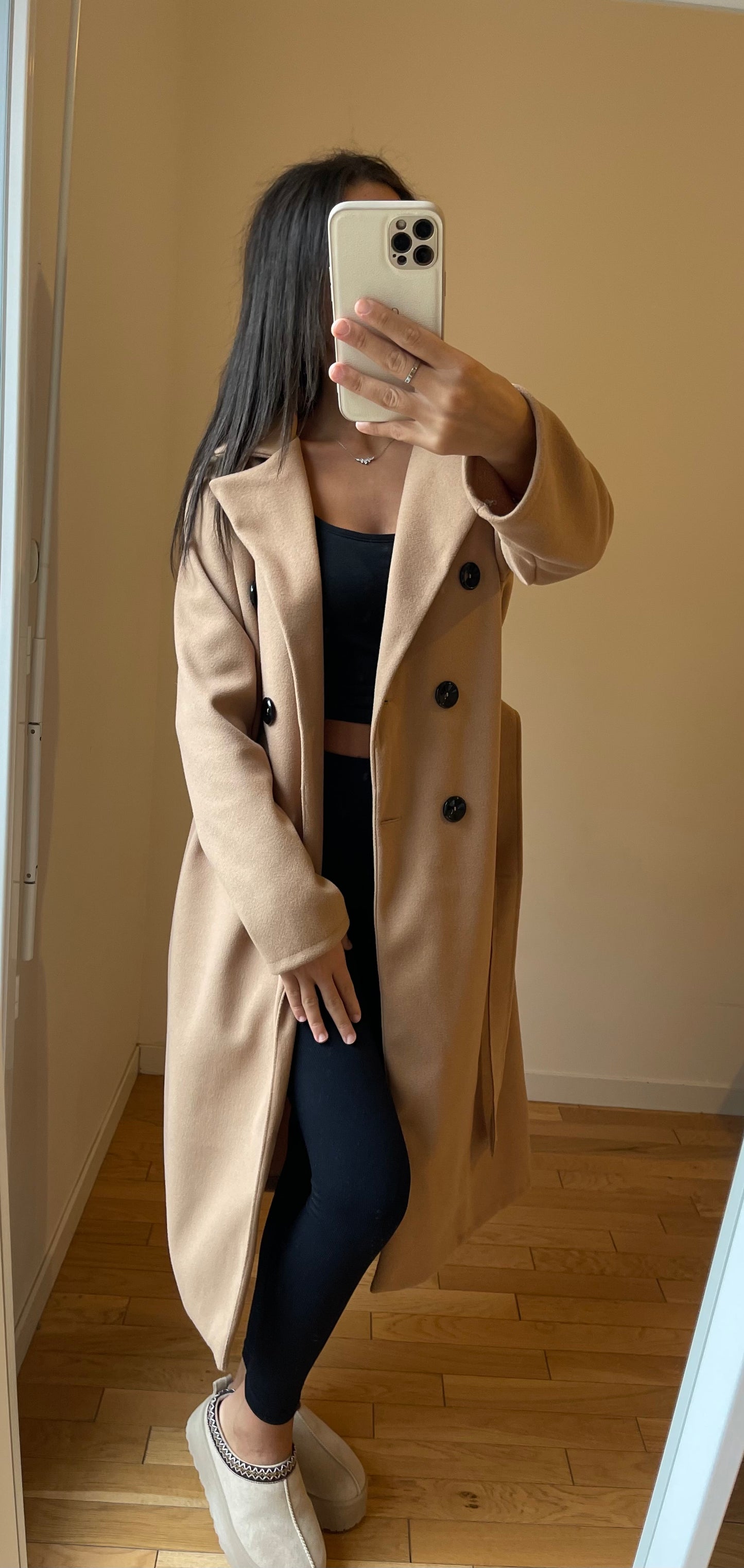 Manteau carla camel