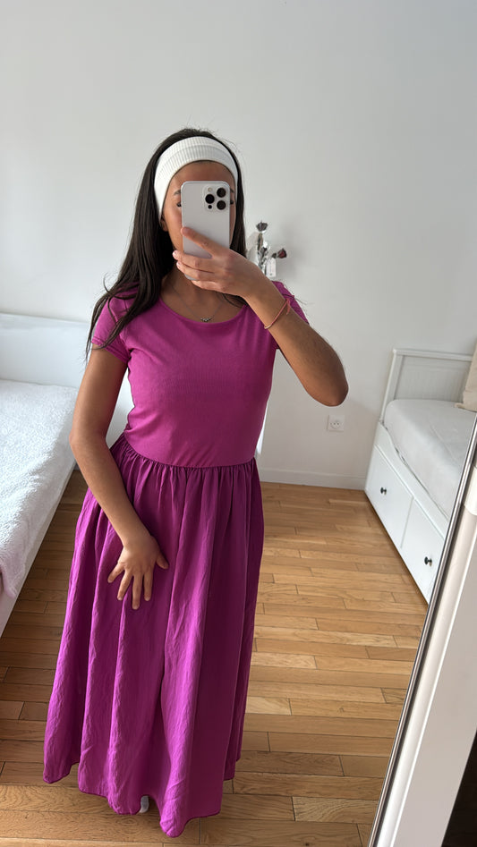 Robe rose