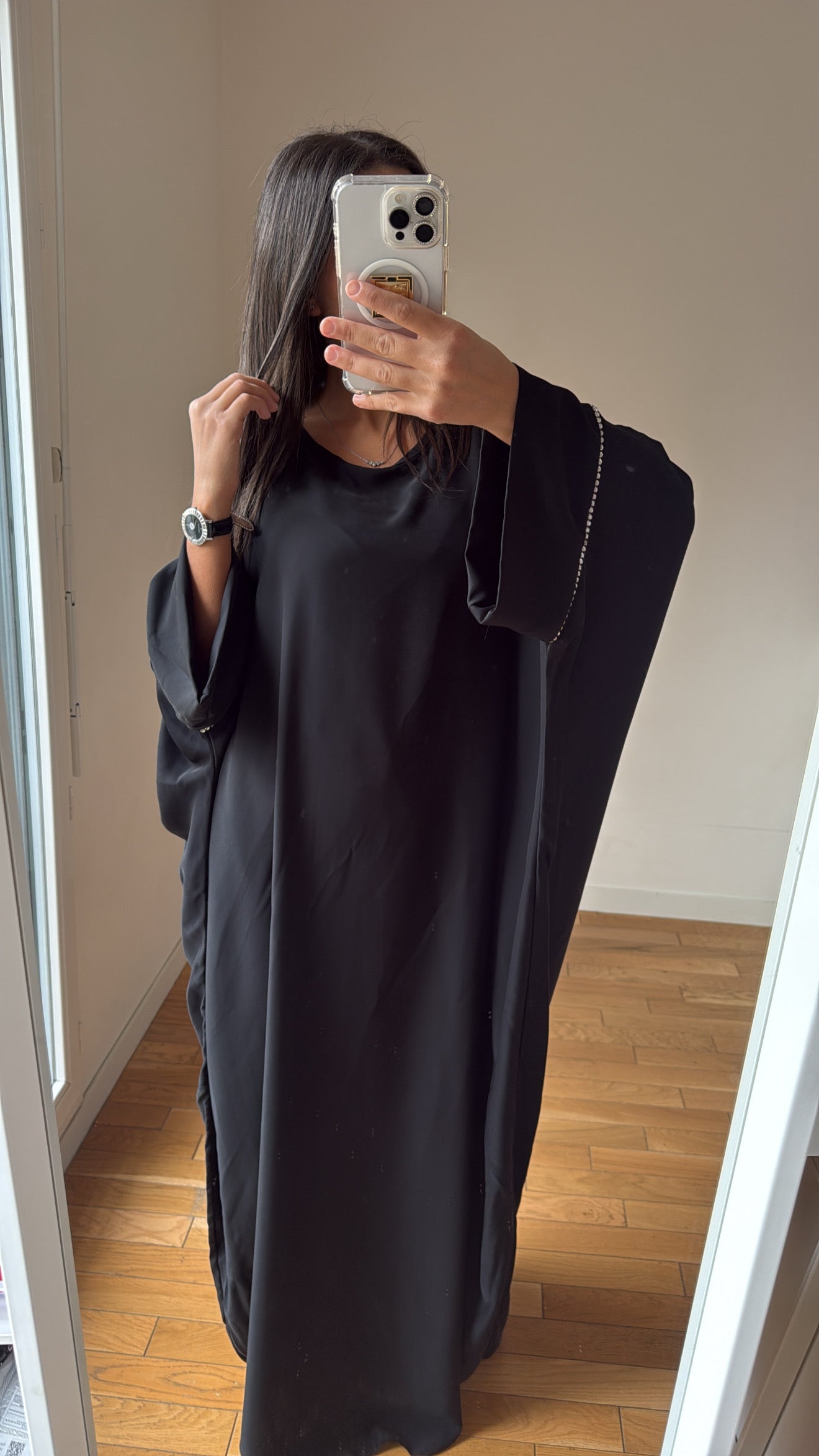 Abaya anya noir