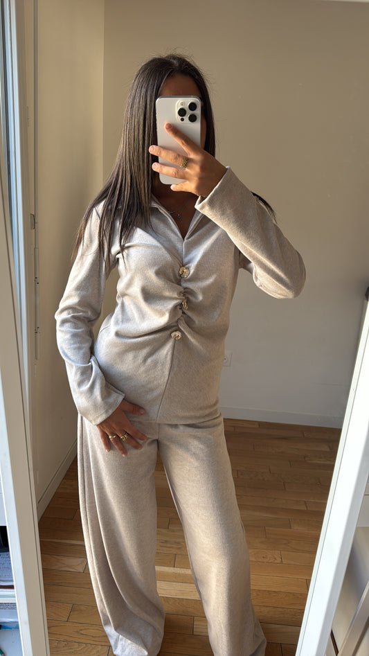 Ensemble Eva beige