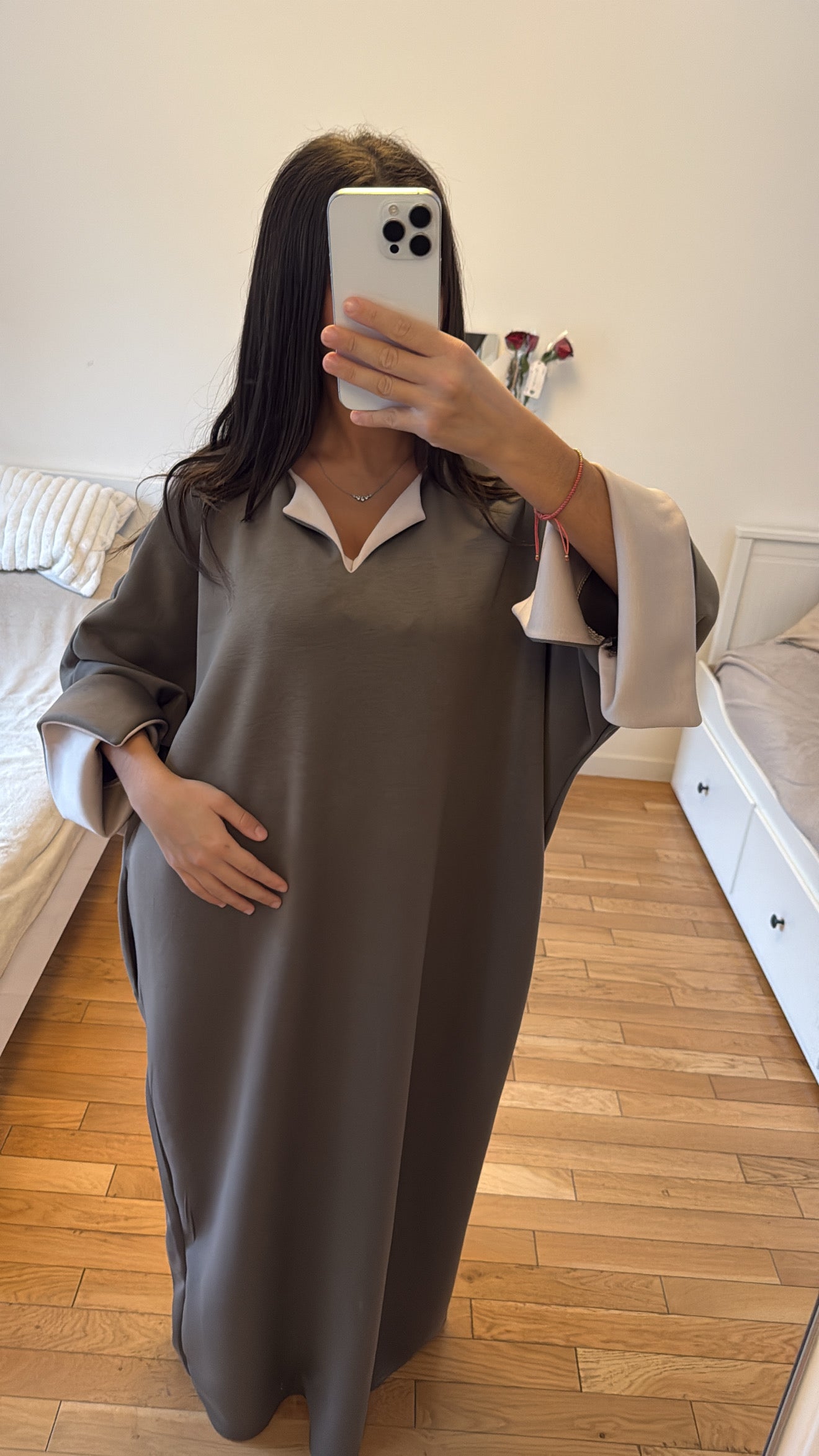 Robe maya longue