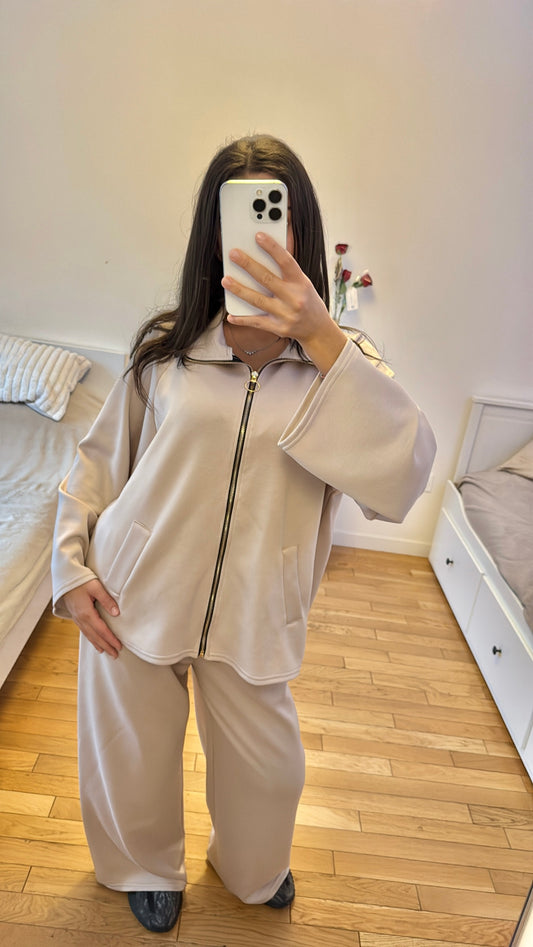 Ensemble ferdaous beige
