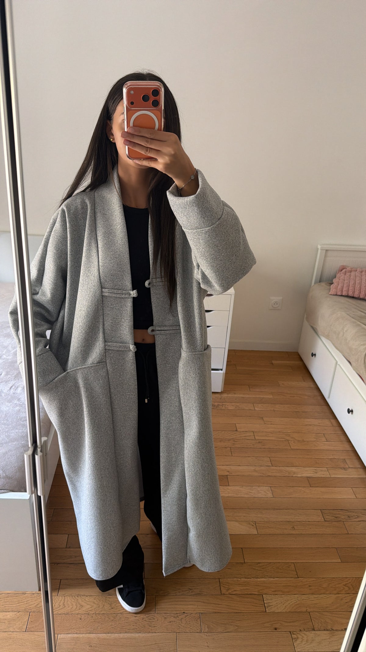 Manteau Emma2 gris