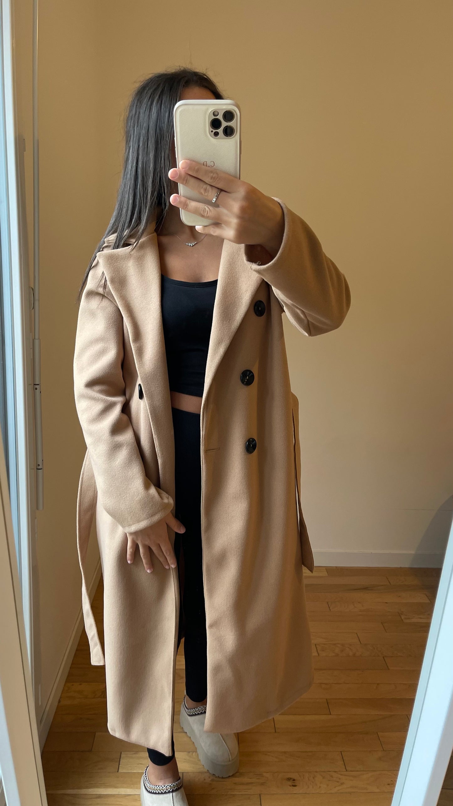 Manteau carla camel