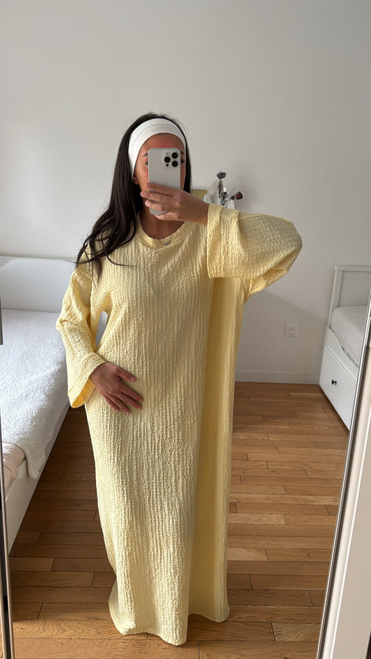 Robe jaune