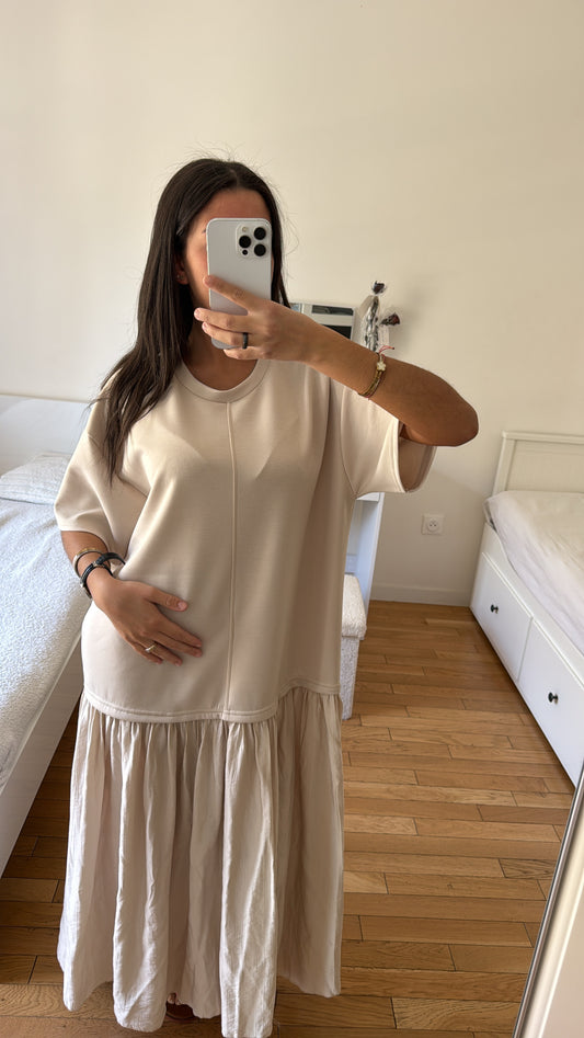 Robe beige