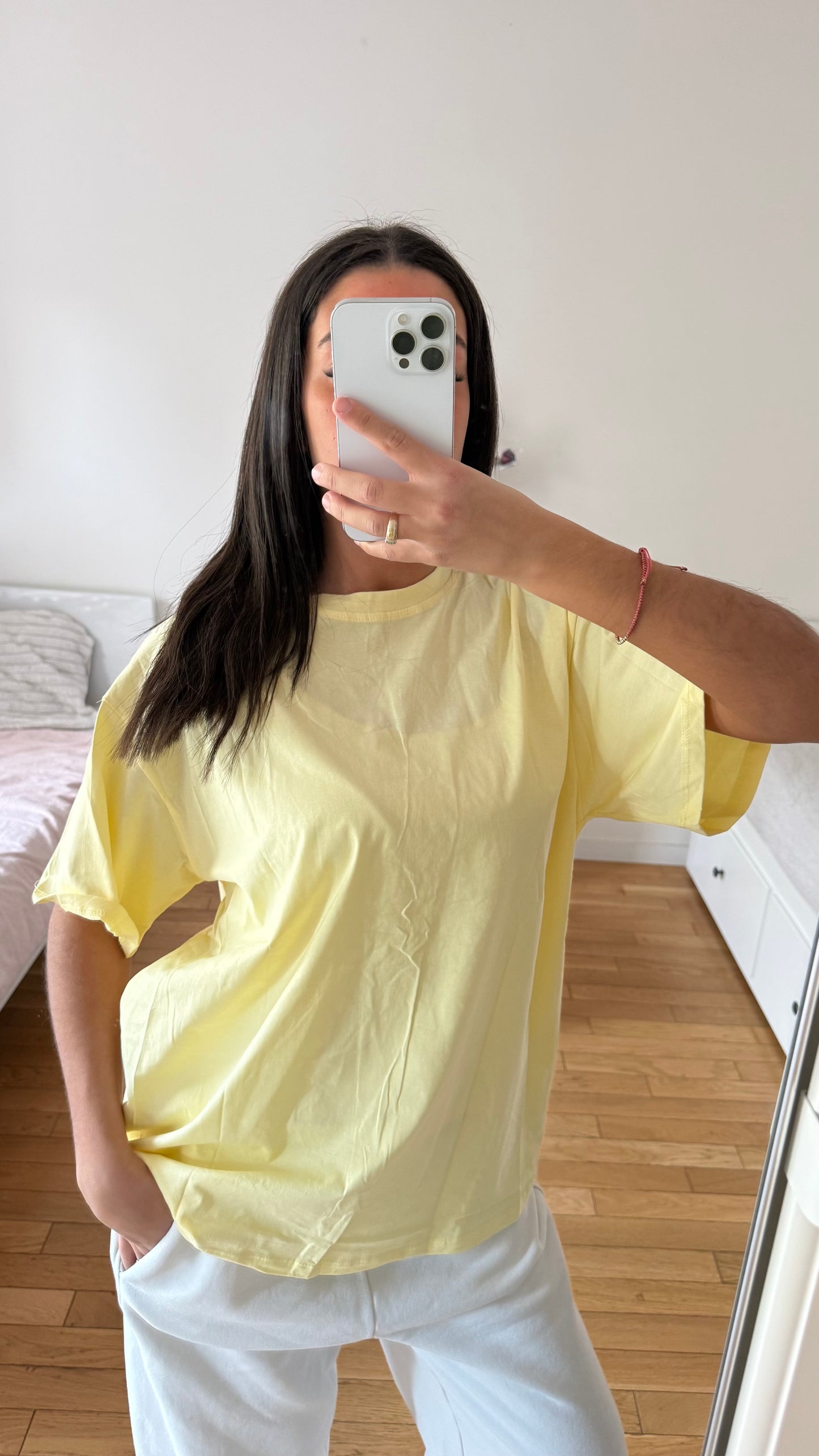 T shirt iconic jaune