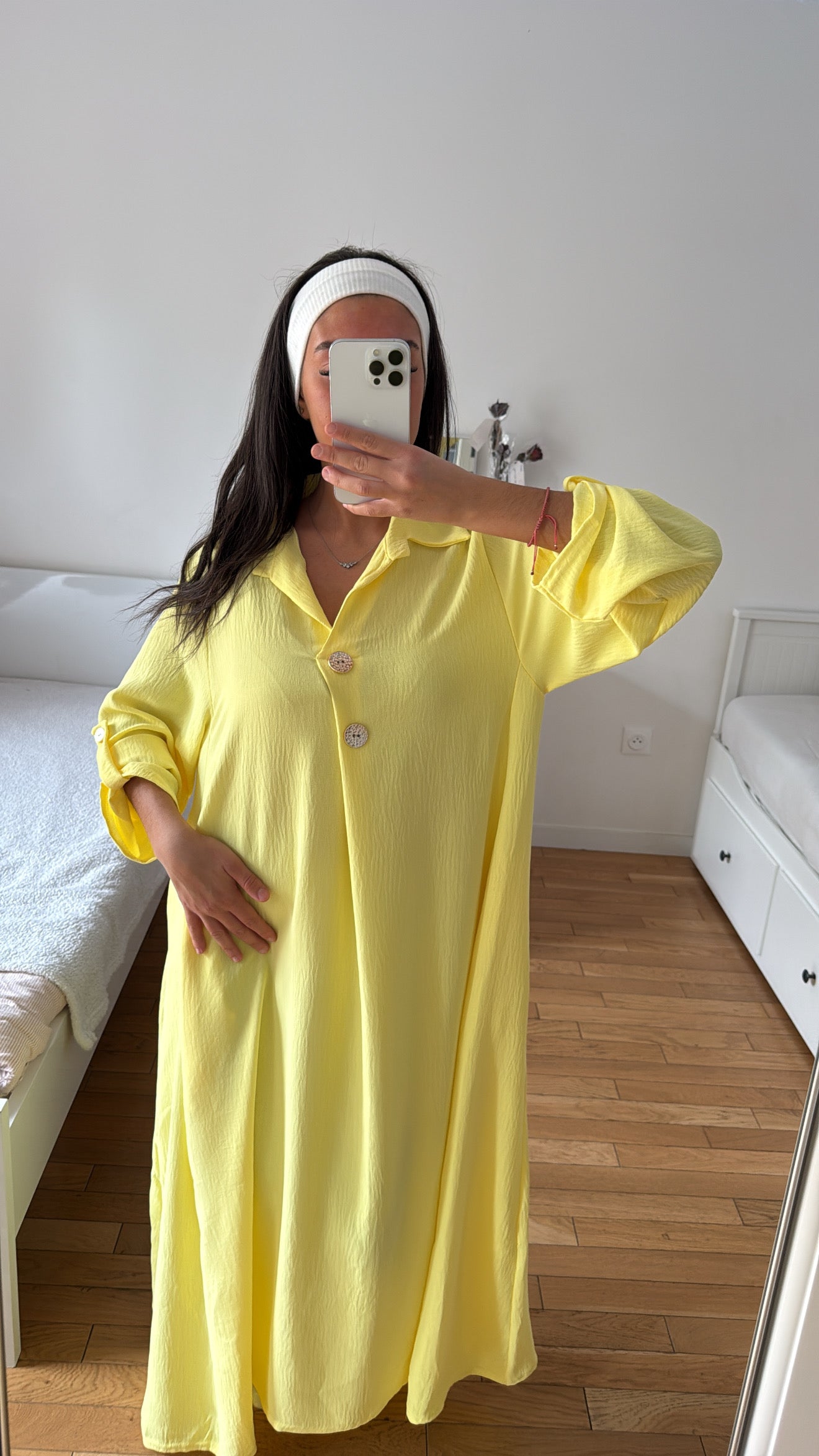 Robe jaune