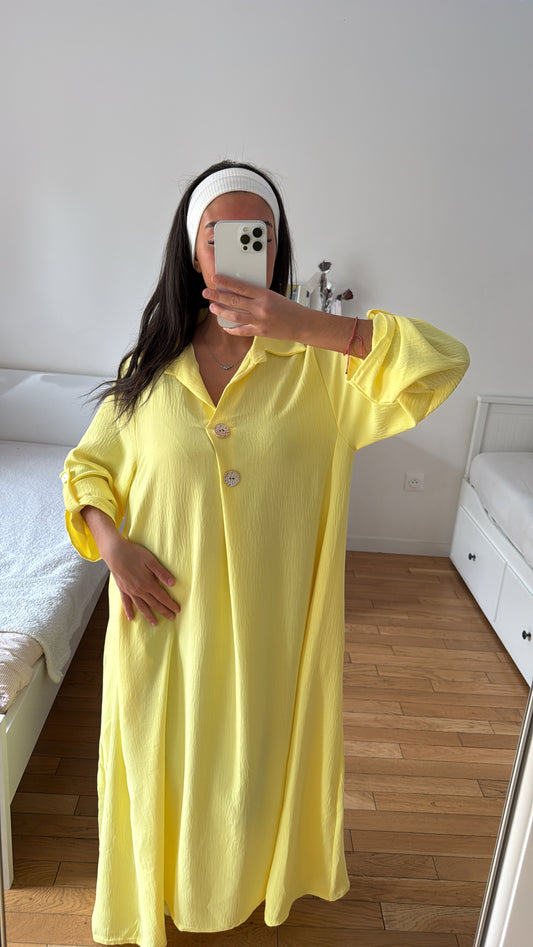 Robe jaune