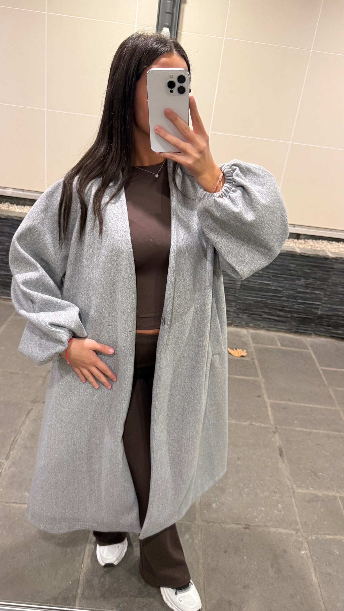 Manteau Leila gris