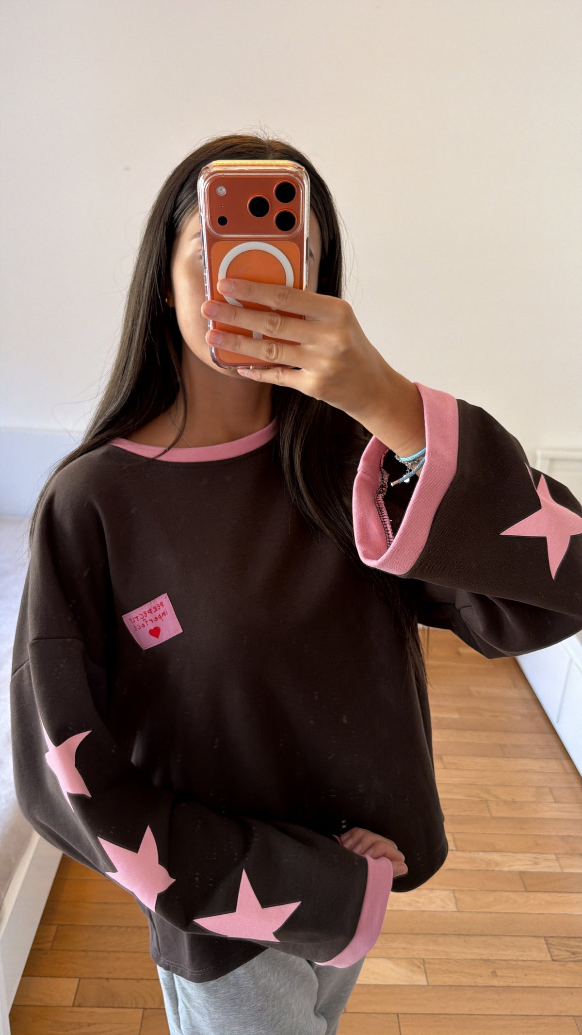 Pull Lana marron