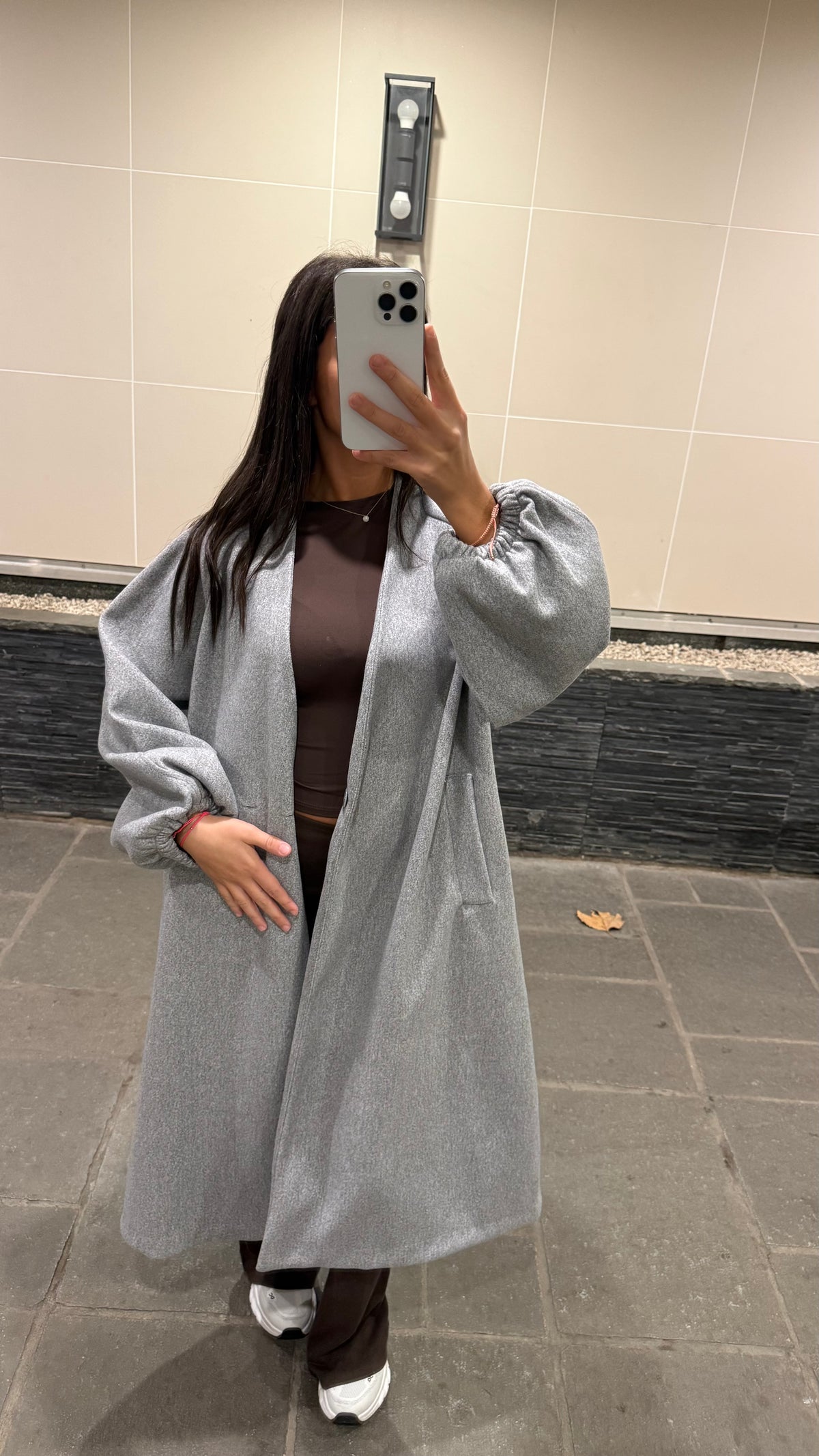 Manteau Leila gris