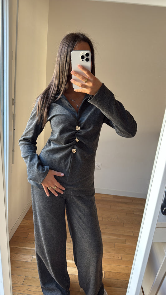 Ensemble Eva gris foncé