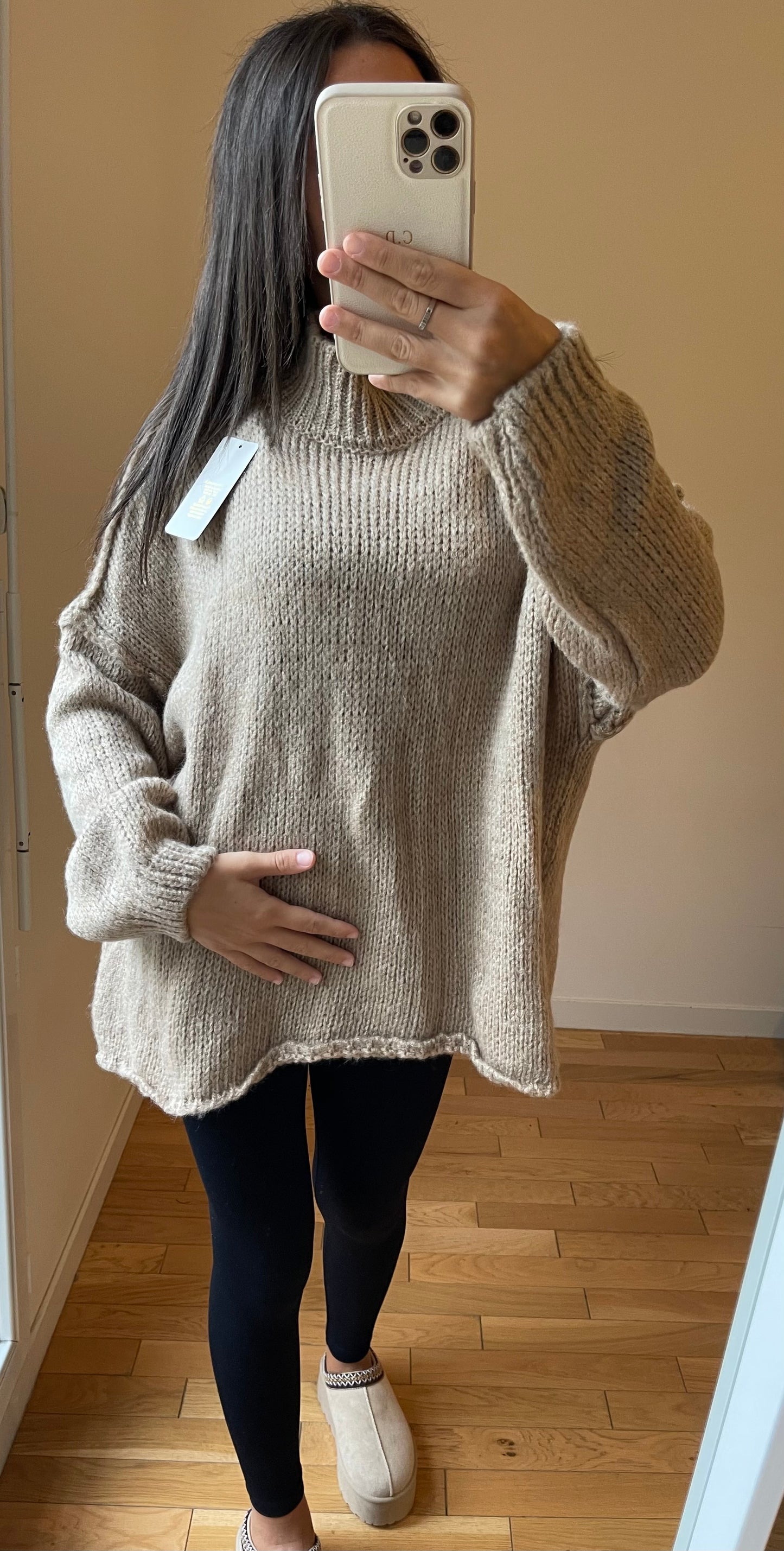 Pull lili beige