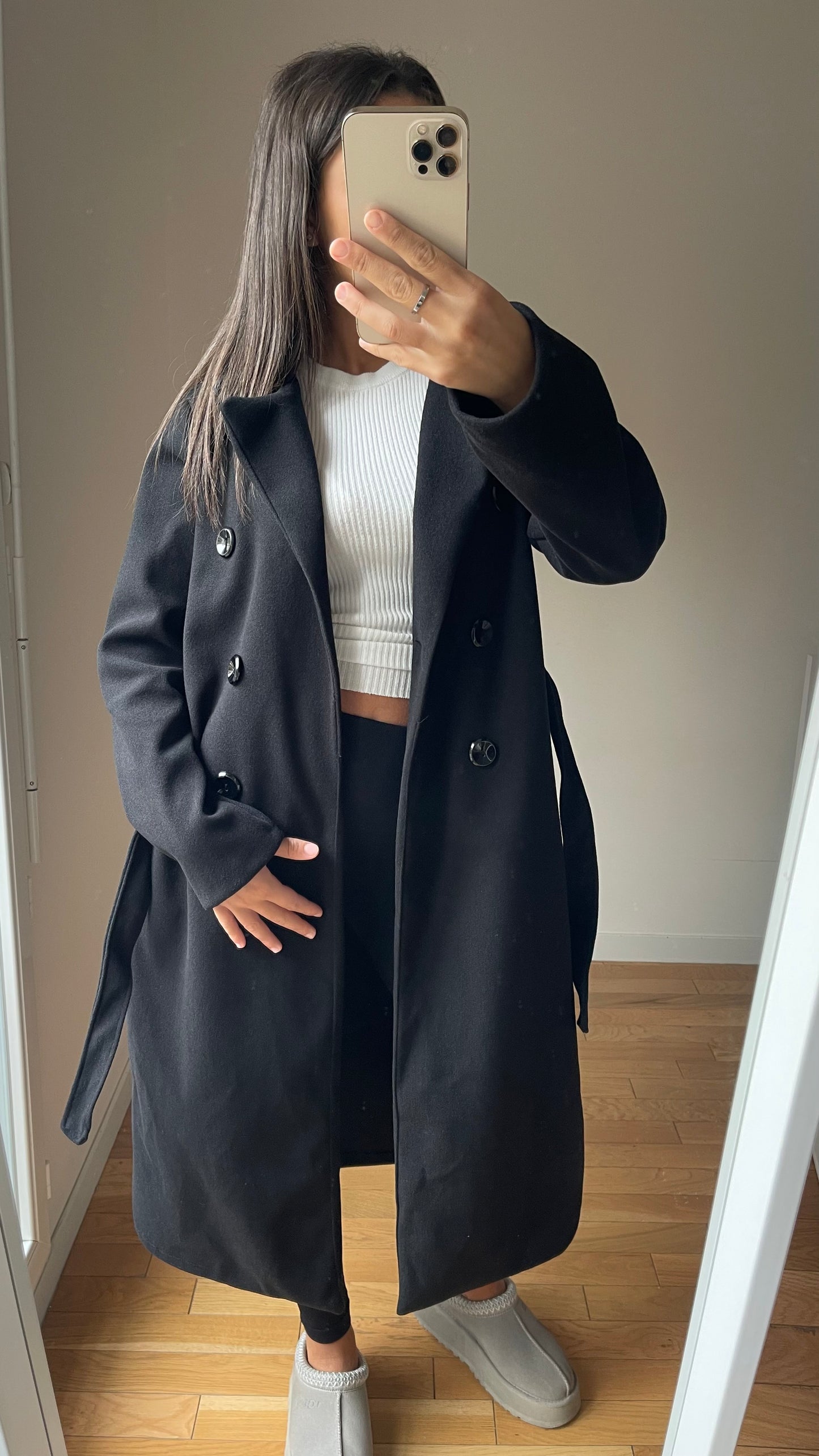 Manteau carla noir