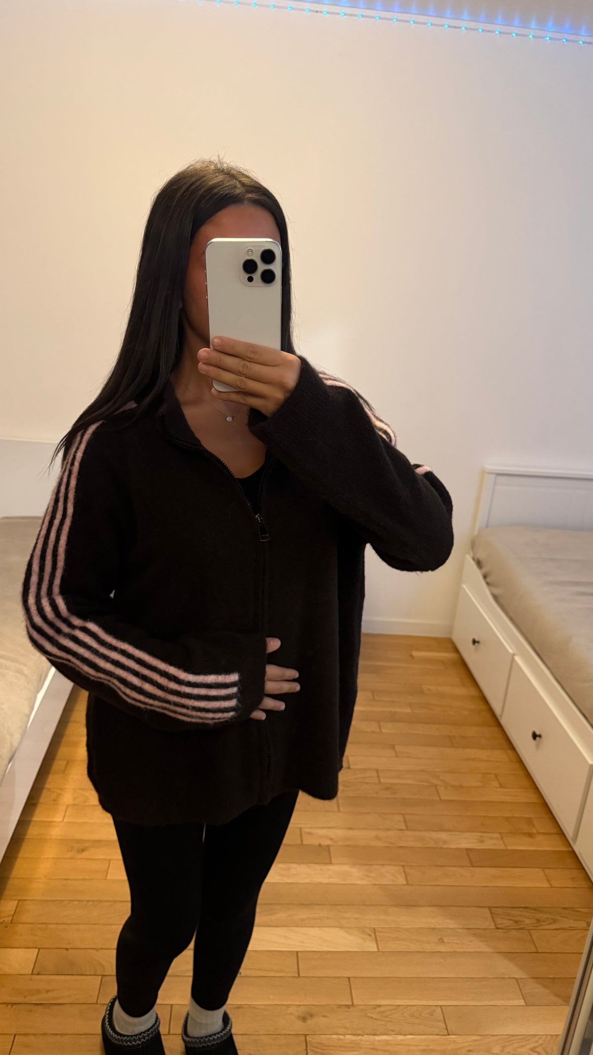 Veste pull mina