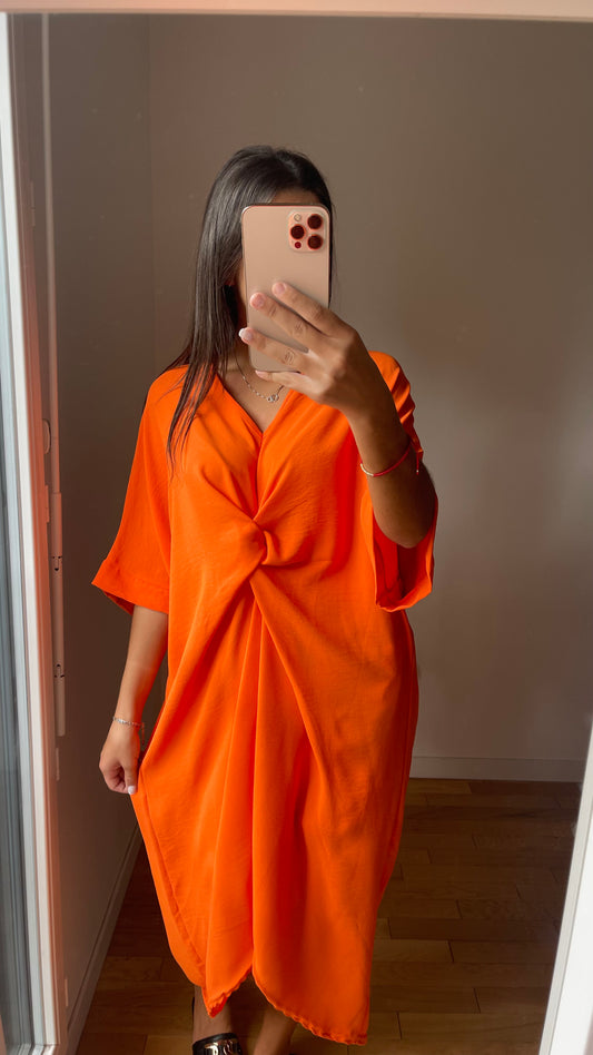 Robe légère orange