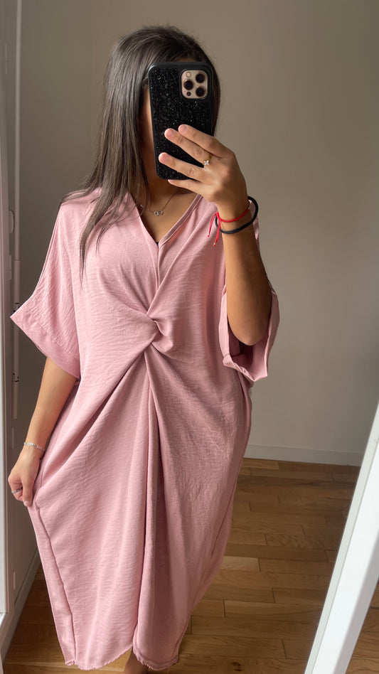 Robe légère rose pale