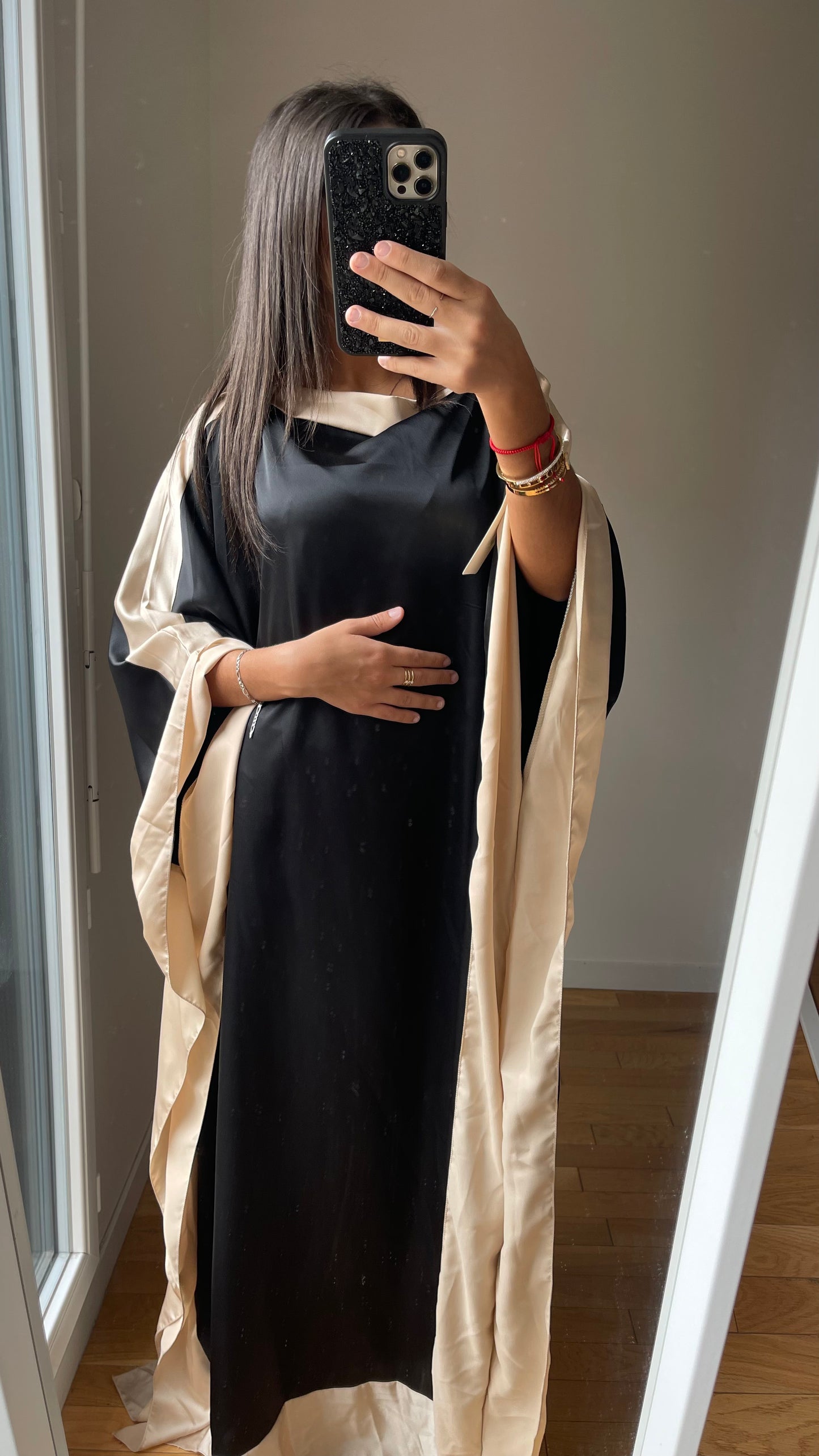 Abaya laya noir