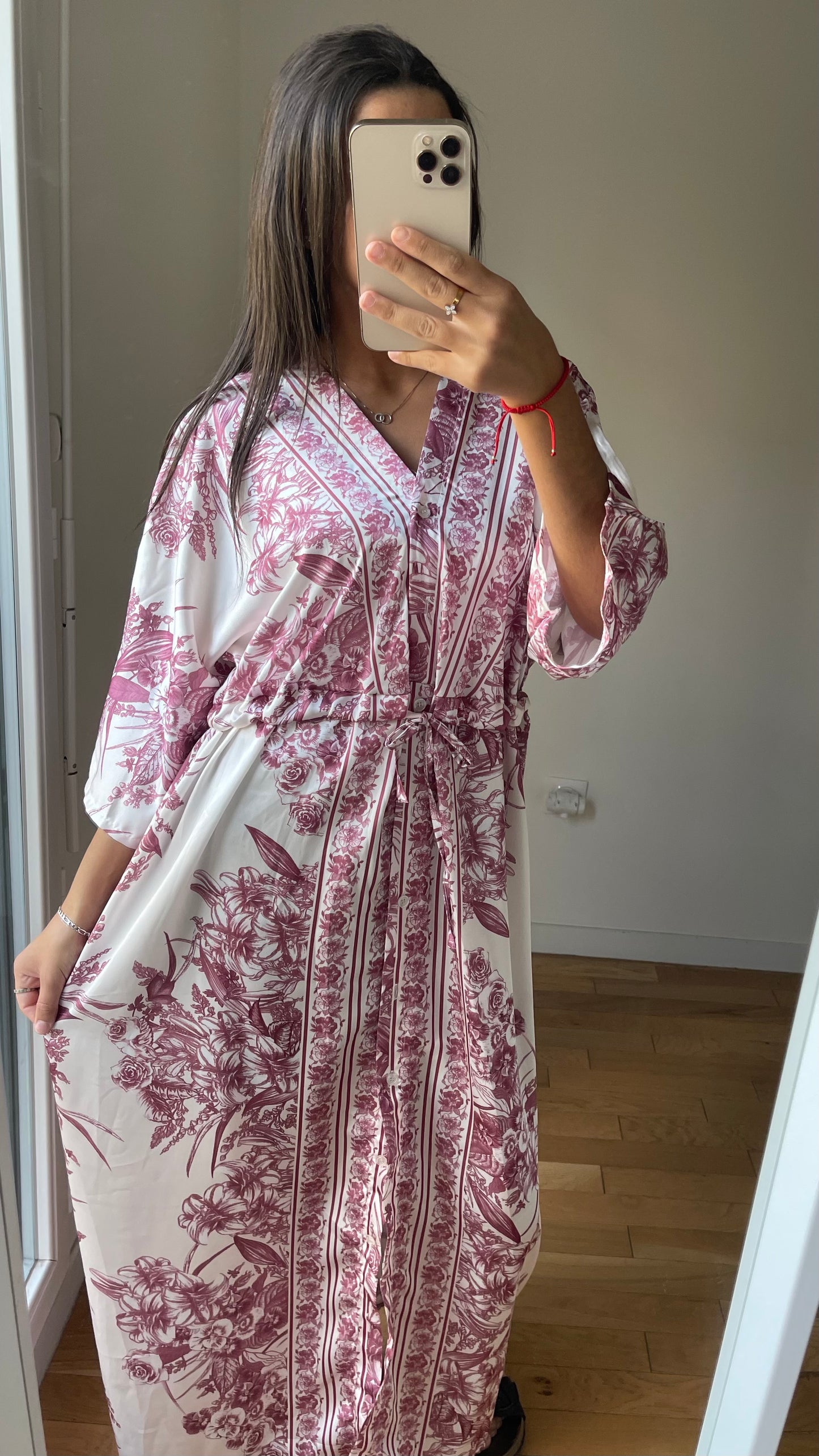 Robe a motif / kimono