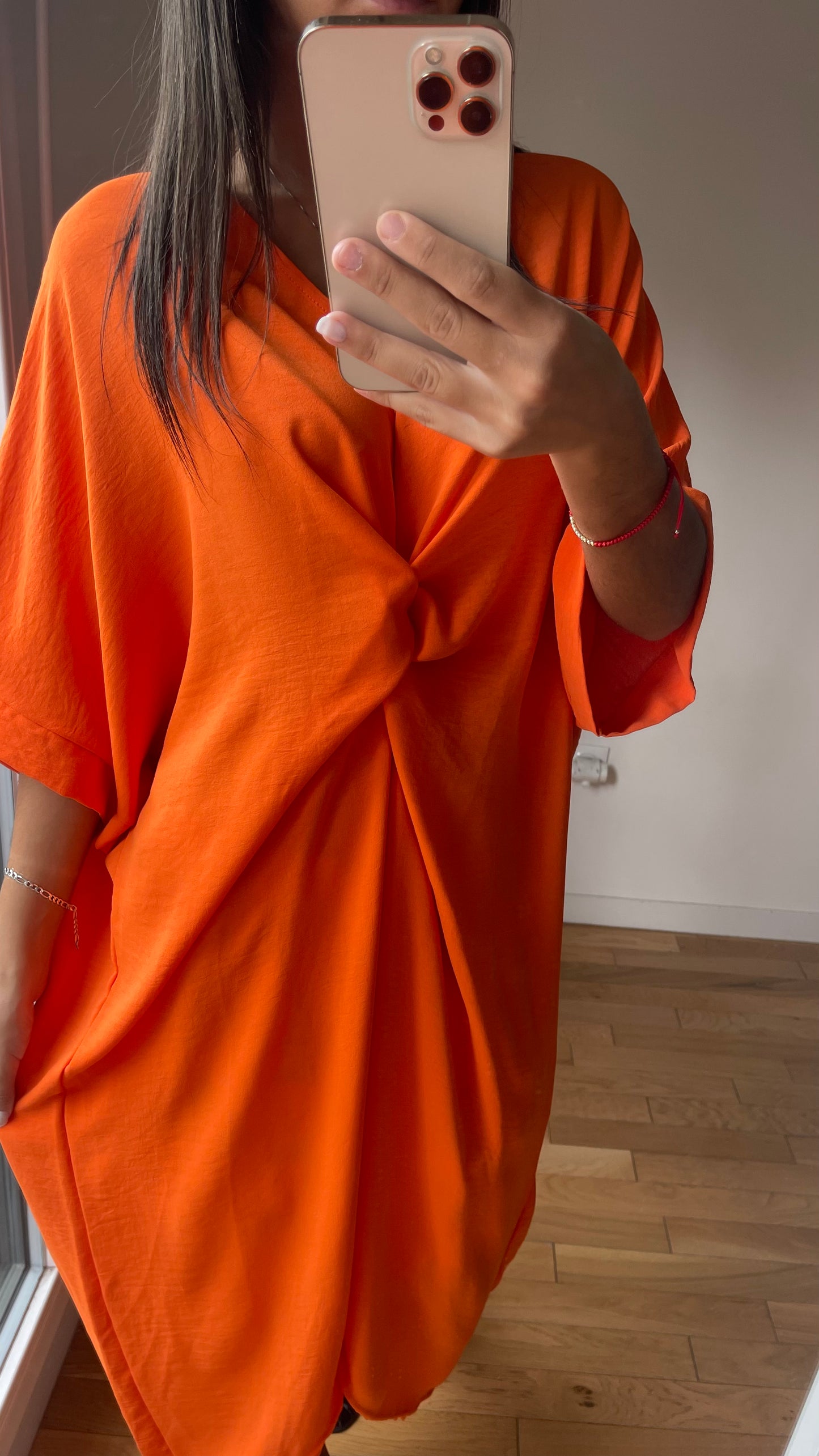 Robe légère orange