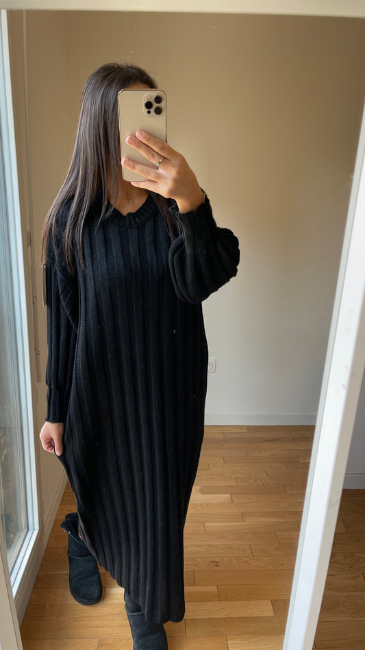 Robe sabrina noire